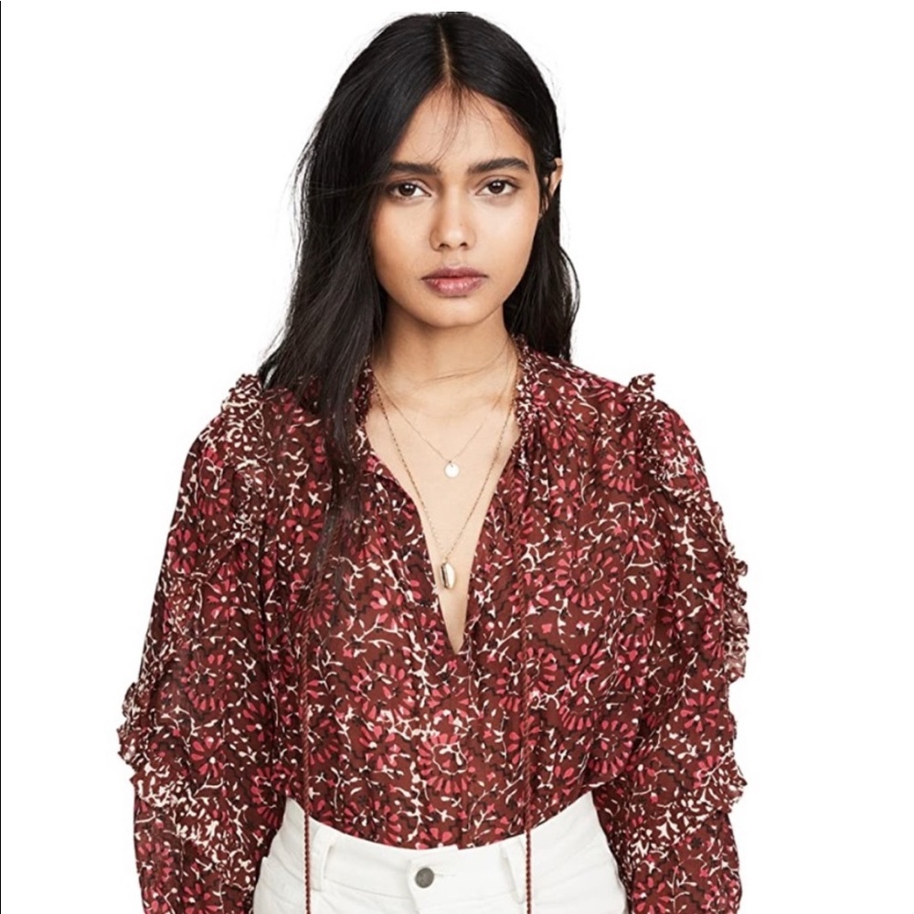 Ulla Johnson Lillian Blouse - Sz 4